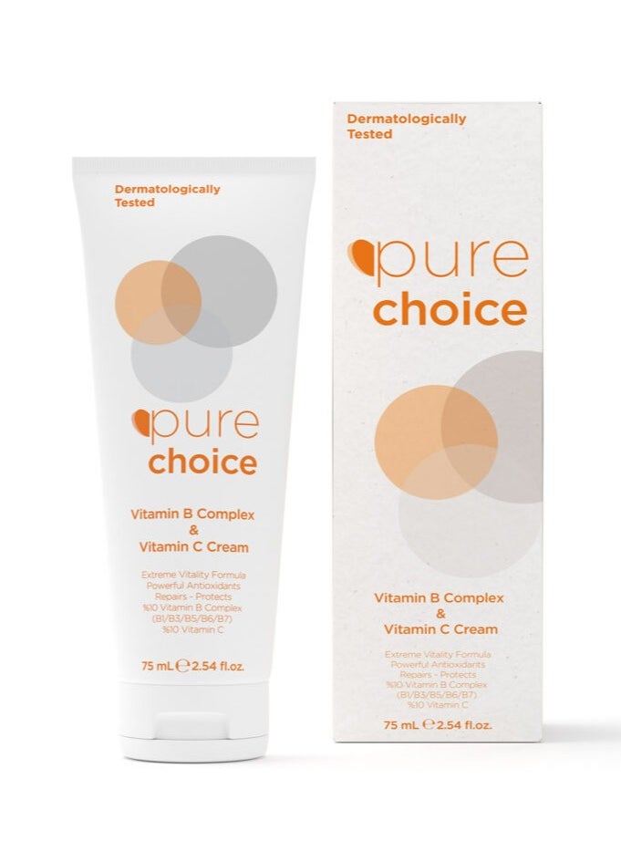 Vitamin B Complex & Vitamin C Cream 75ml