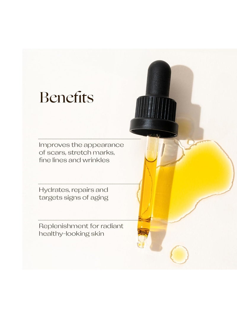 Trilogy Certified Organic Rosehip Oil, Intensive Nourishment, Improves Appearance of Scars, Stretch Marks, Fine Lines, & Wrinkles, 0.68 fl oz