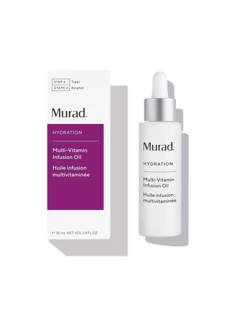 Murad Multi-Vitamin Infusion Facial Oil - Hydration Absorbs Quickly and Moisturizes with Vitamins A-F - Anti-Aging Skin Treatment Backed by Science
