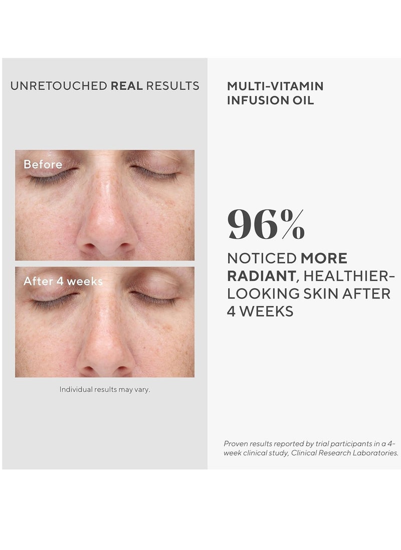 Murad Multi-Vitamin Infusion Facial Oil - Hydration Absorbs Quickly and Moisturizes with Vitamins A-F - Anti-Aging Skin Treatment Backed by Science
