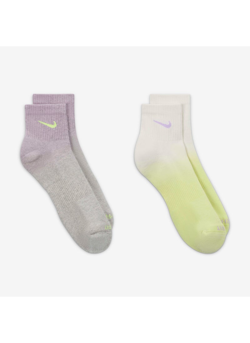 Everyday Plus Cushioned Ankle Socks (2 Pairs)