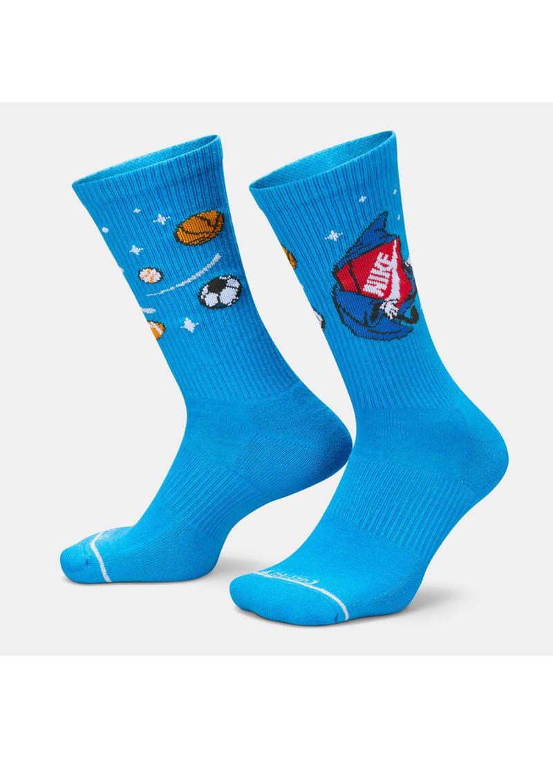 Everyday Plus Cushioned Crew Socks (2 Pairs)