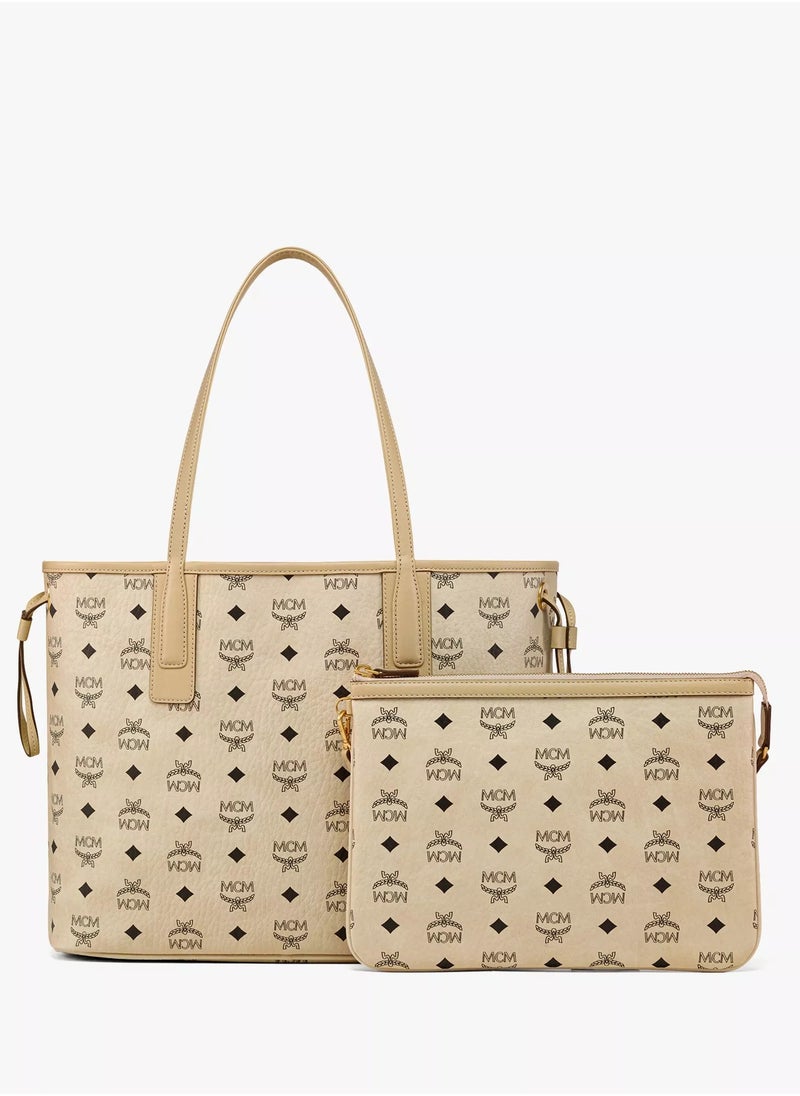 Liz Reversible Shopper in Visetos