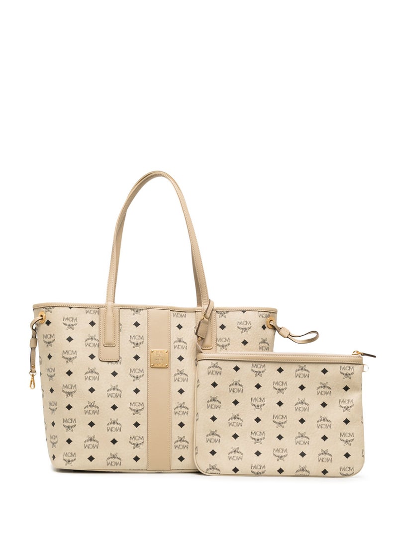 Liz Reversible Shopper in Visetos