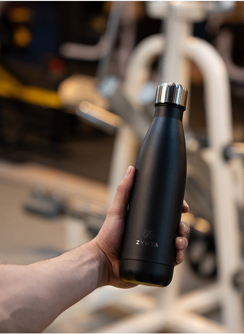 Water Insulated Stainless Steel Cold & Hot Bottle, Portable Leak Proof 500 ml