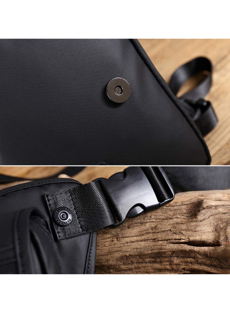 Waterproof Oxford Drop Leg Bag, Versatile Adjustable Messenger Bag for Men, Perfect for Motorcycle Riding, Hiking, Travel, Fishing and Cycling