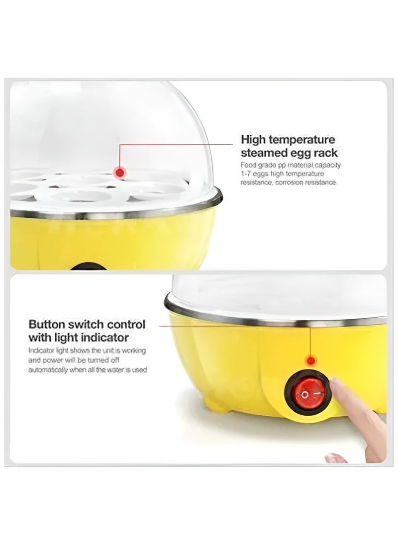 Multifunctional Electric Egg Boiler and Steamer with Auto Shut Off