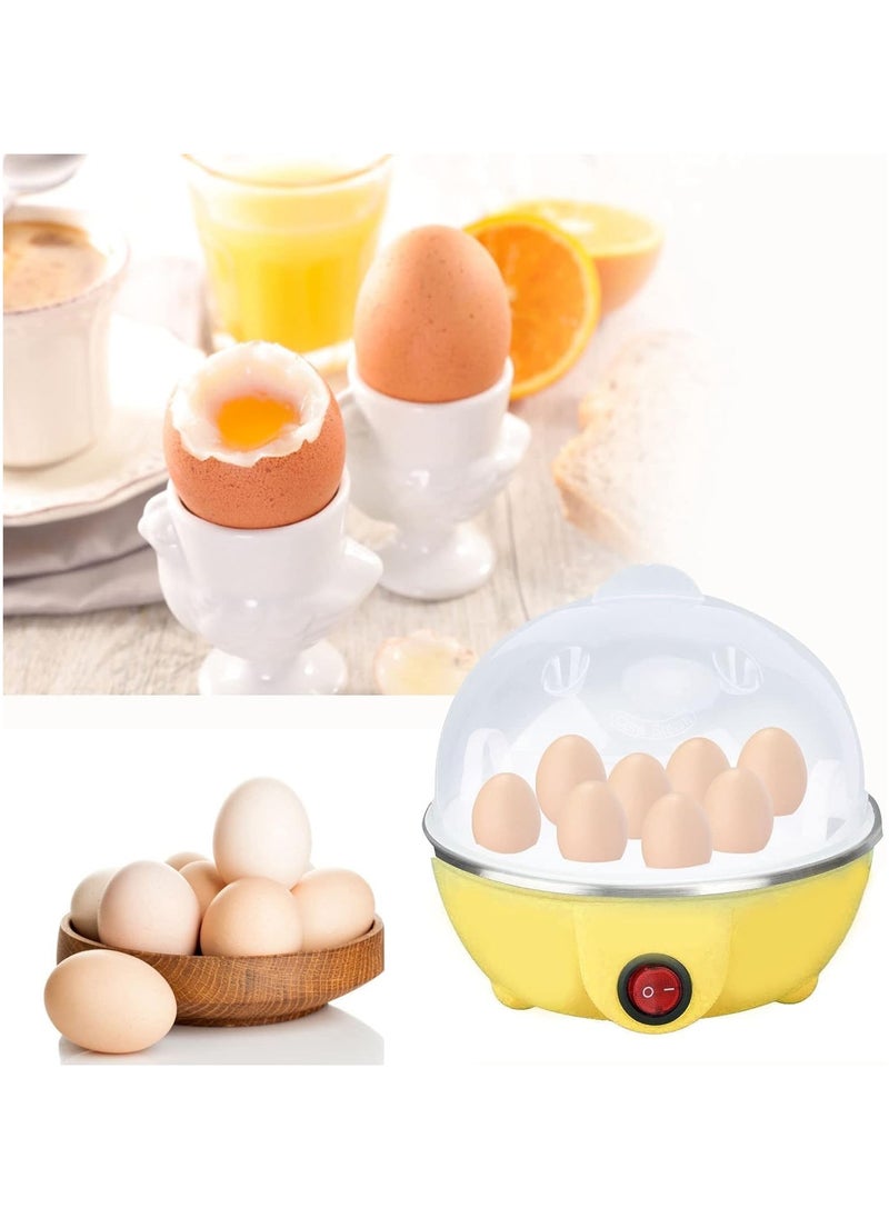 Multifunctional Electric Egg Boiler and Steamer with Auto Shut Off
