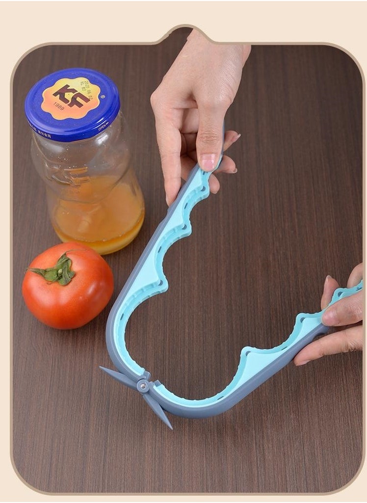 2 pieces set, Can opener, beer opener, anti-slip and labor saving, easy to open cans