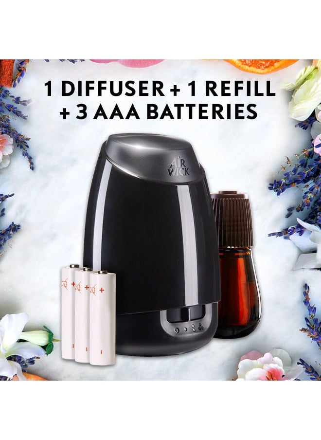 Air Wick Essential Oils Diffuser Mist Refill, Fresh Water Breeze, 1ct, Air Freshener
