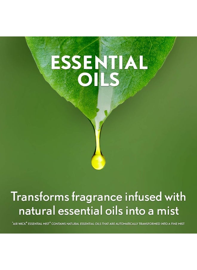 Air Wick Essential Oils Diffuser Mist Refill, Fresh Water Breeze, 1ct, Air Freshener