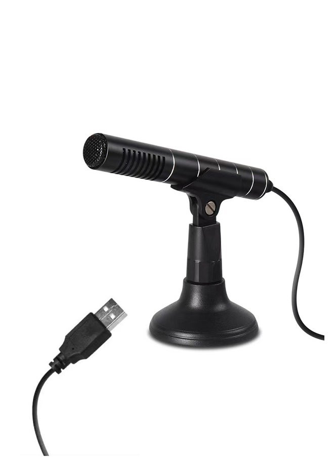 USB condenser microphone, gaming microphone, compatible with Windows PC, laptops, MAC, PS4, with cardioid pickup pattern, suitable for recording, podcasting, video conferencing, YouTube videos.