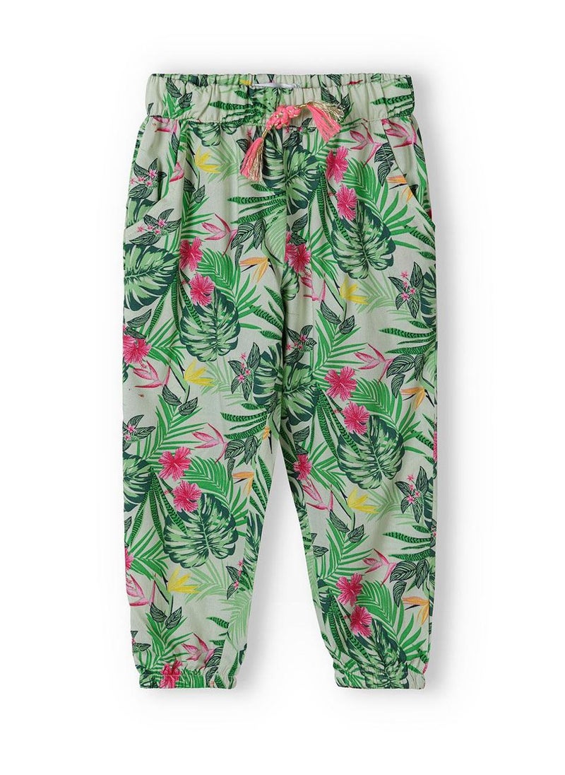 Teen Girls Printed Harem Pant