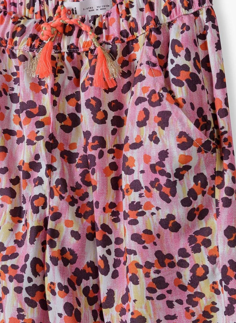 Teen Girls Printed Harem Pant