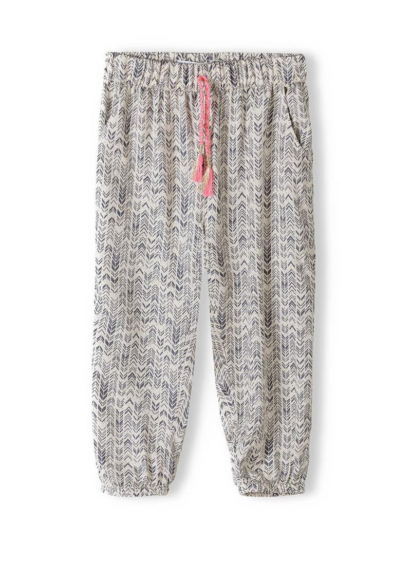Teen Girls Printed Harem Pant