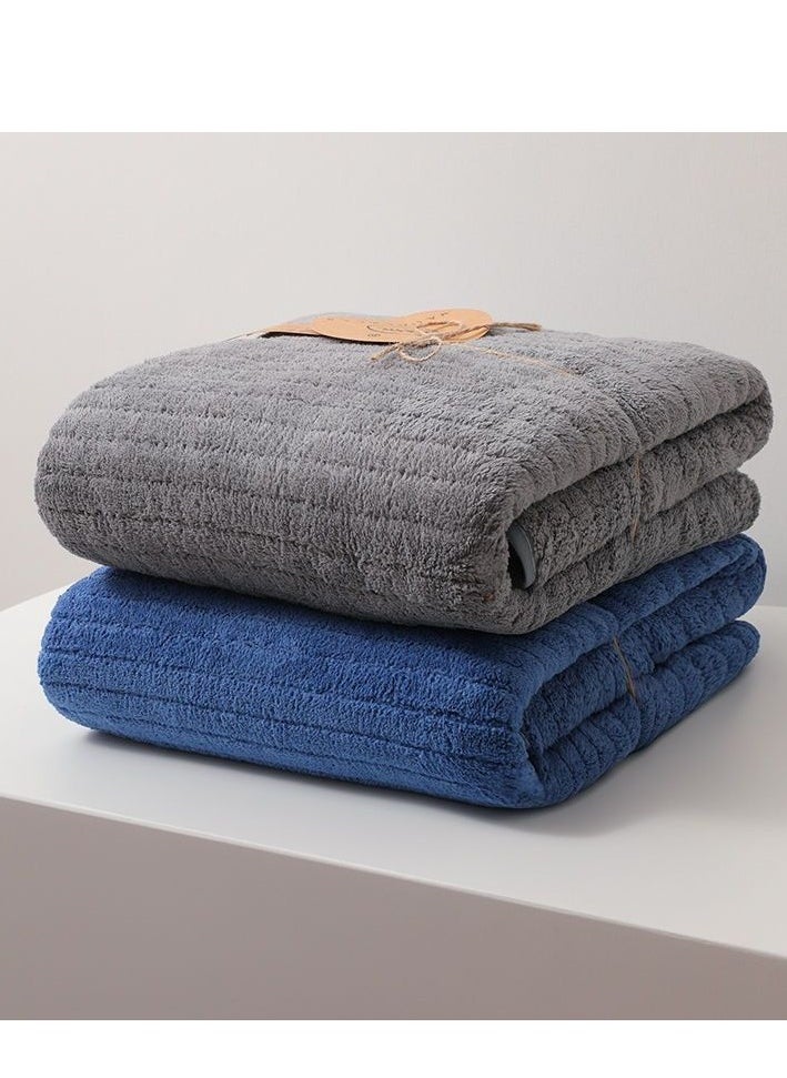 Microfiber Towel 90x160 cm 2 PCS Bath Towel Microfiber Soft, Durable and Light Weight