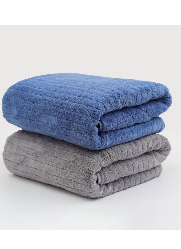 Microfiber Towel 90x160 cm 2 PCS Bath Towel Microfiber Soft, Durable and Light Weight