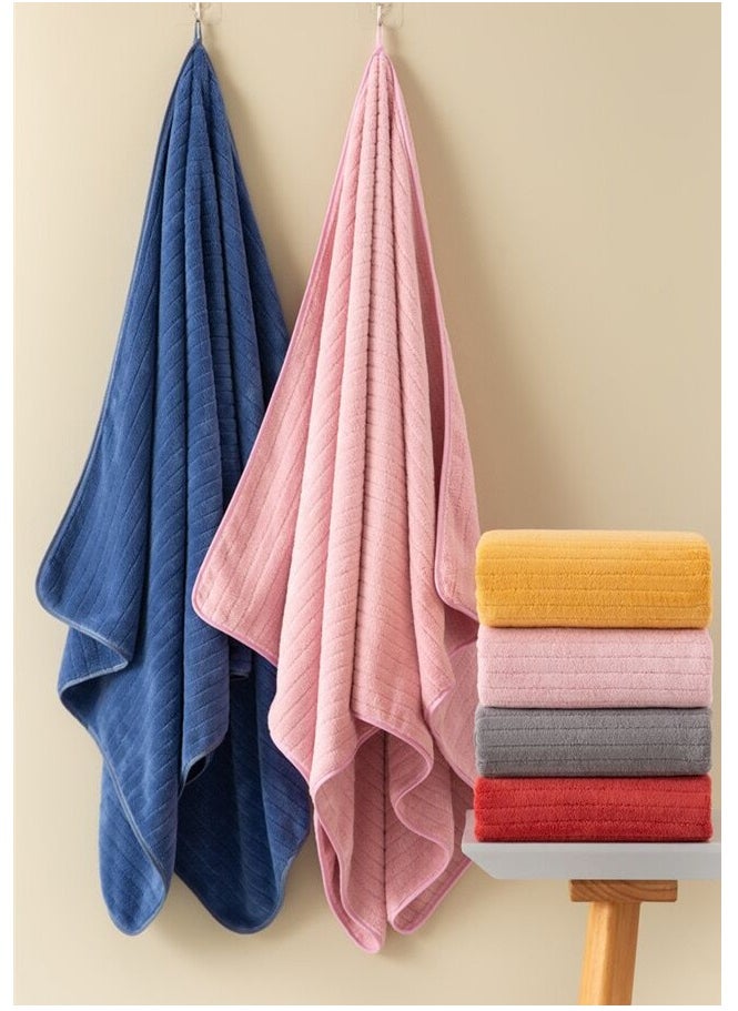 Microfiber Towel 90x160 cm 2 PCS Bath Towel Microfiber Soft, Durable and Light Weight