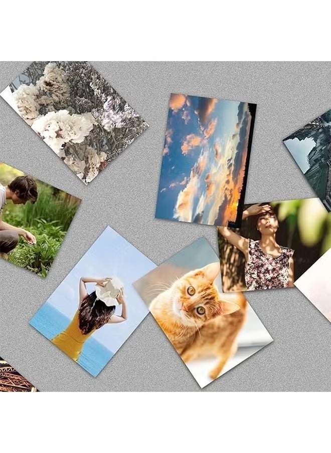50 photo sheets, 3 inches. Contains 50 photo sheets and orange color correction cards