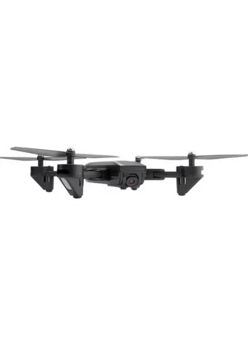 Pihot P10 Mini RC Drone with Multifunctional Features, Follow Me, Gesture Control, Gesture Photo & Recording, Altitude Hold, One-Key Lift, Route Planning, and Auto Home – Black