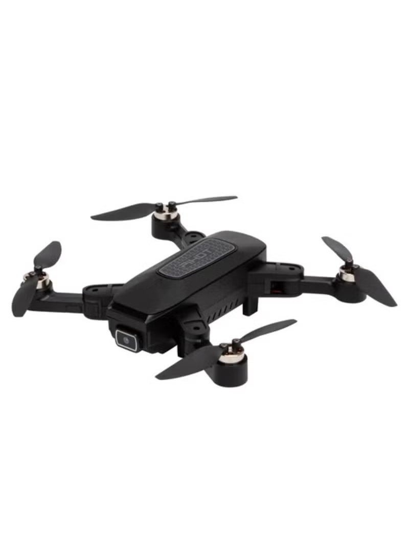 Pihot P30 Portable GPS Mini Drone with Remote Control, Multifunctional Brushless Motor, Visual Positioning, Smart Return, Follow Me, Fly Around, and Route Planning – Black RC Drone