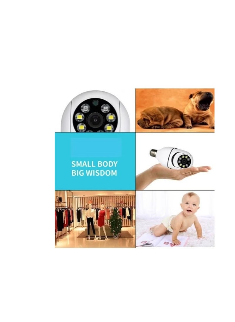 Y22-1080P light bulb IP Camera Camera dual light HD night vision wireless camera wifi camera cloud table lamp