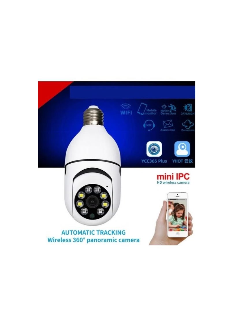 Y22-1080P light bulb IP Camera Camera dual light HD night vision wireless camera wifi camera cloud table lamp