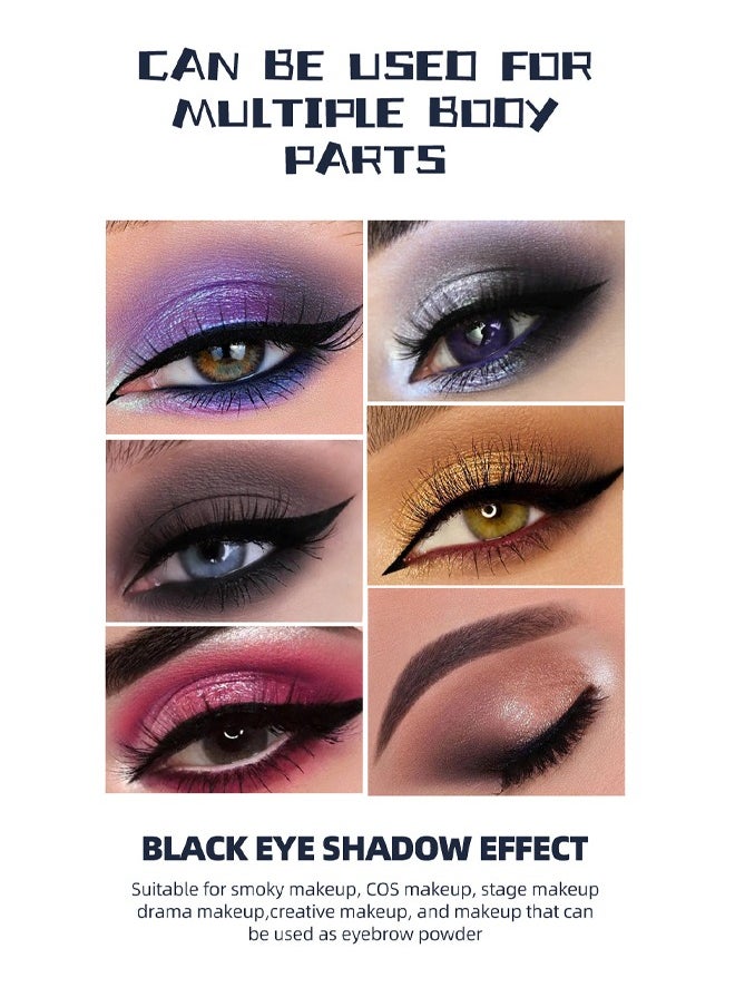 Eye Shadow，5 Color Eyeshadow Palette: Punk, Metallic Shimmer, Matte, Smoky Makeup-Starlight Shine Eyeshadow Palette