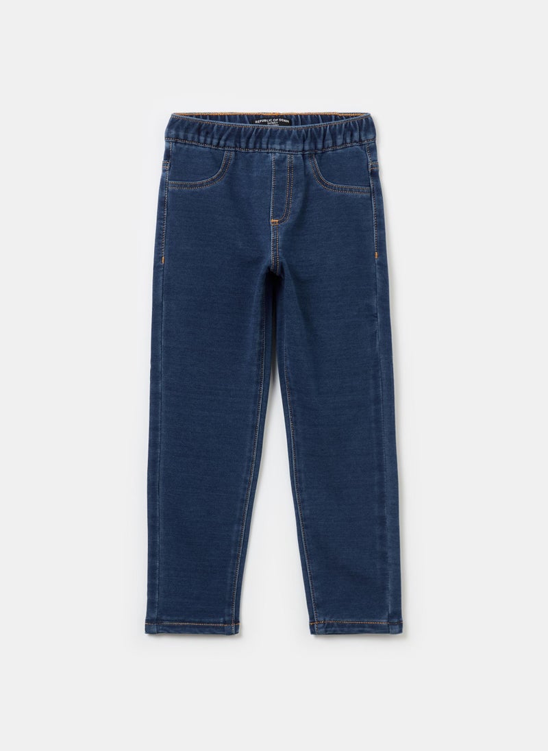 Skinny-fit stretch jeggings