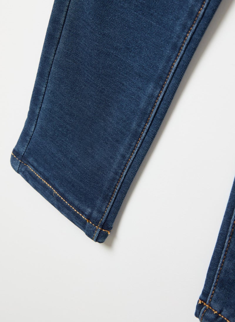 Skinny-fit stretch jeggings