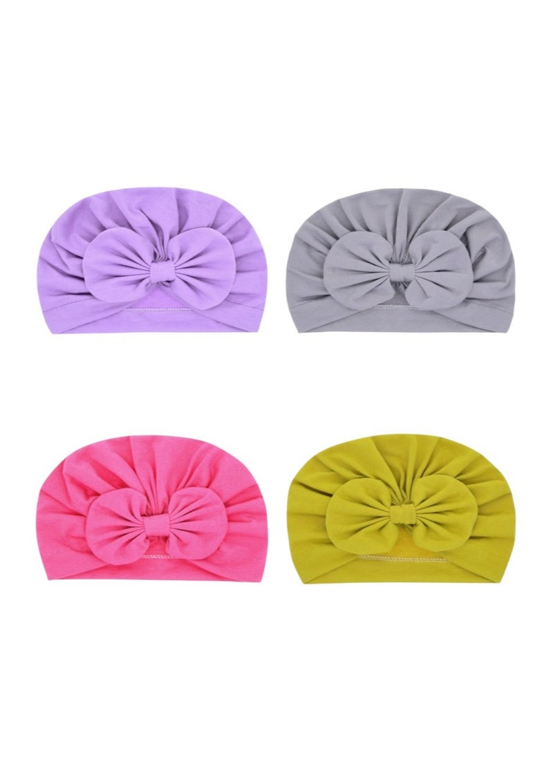Bambimici - 4 pcs TinyTwist Baby Turban - Set E