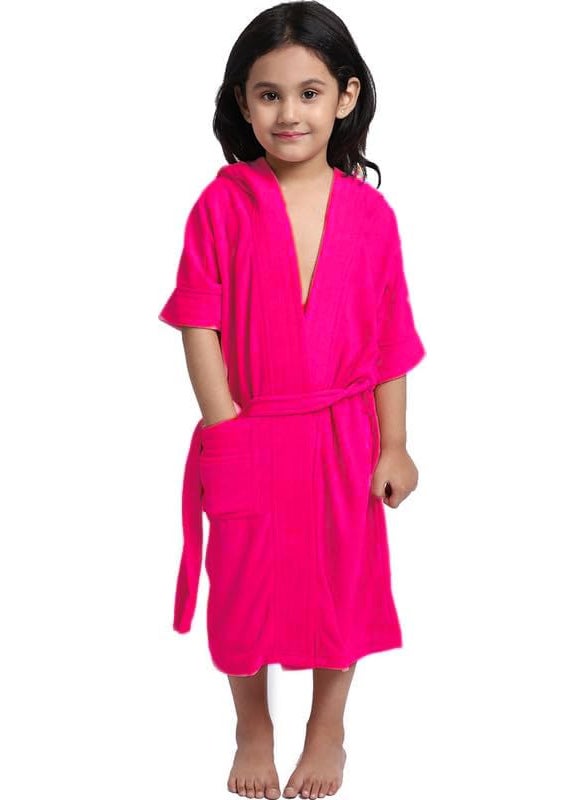 ELEVANTO bathrobe for Kids Bathrobe SetBathrobe for GirlsChildren Hodded Bath Robe Bathrobe GownIdeal for Girlsbathrobe for kids boyChildrens Hooded Bath Robe Gift for PostBathRANI