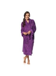 ELSTONE HOME Luxurious Shawl Collar Bathrobe Soft Absorbent and Stylish Ideal for Spa Hotel or Home Use Bathrobe For men Bathrobe for women Color 8