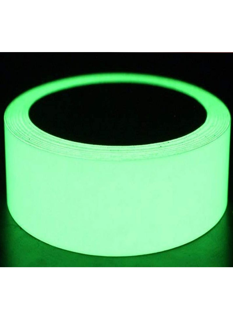 CozyCrest tape glow in dark Green Redium illuminating Night Glow Tape Decoration Tape 5 metar