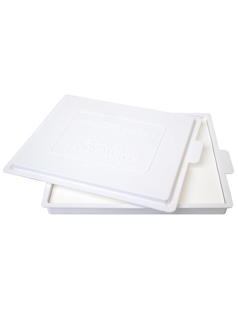 StaWet Palette Paint Palette Keeps Paints Fresh with Airtight Lid