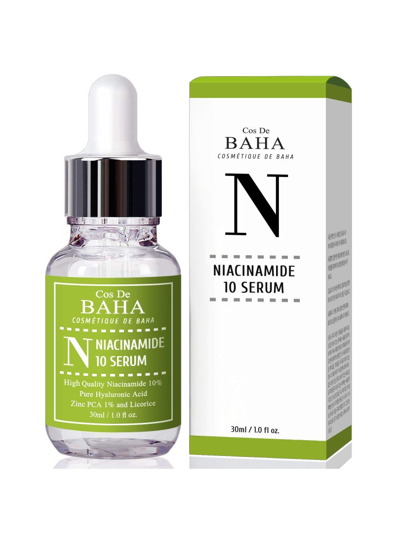Niacinamide 10% + Zinc PCA 1% Serum for Face - Pore Reducer + Uneven Skin Tone Treatment + Diminishes Acne Prone, Skin Balancing Pore Reducing, Restores Elasticity, 1 Fl Oz