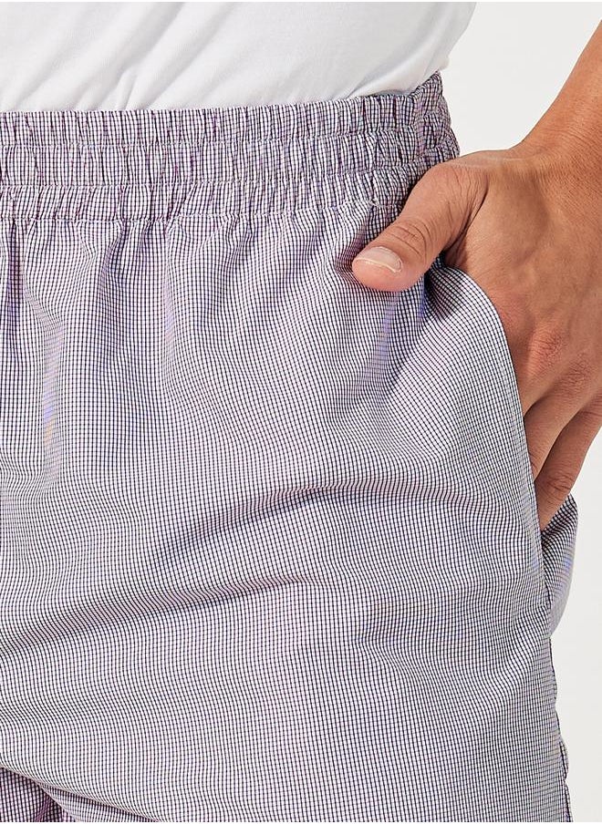 Pack of 2 - Checked Assorted Woven Boxers