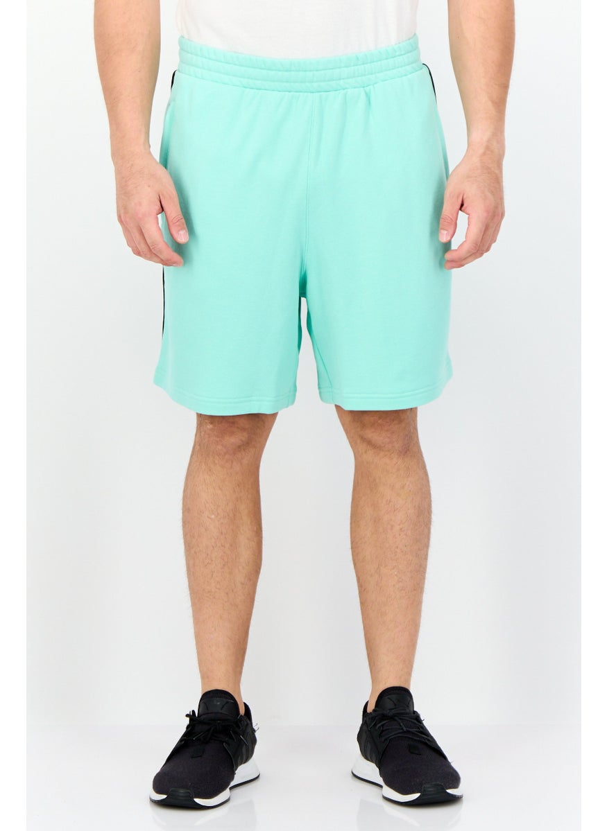 Men Sportswear Fit Outdoor Shorts, Mint Green