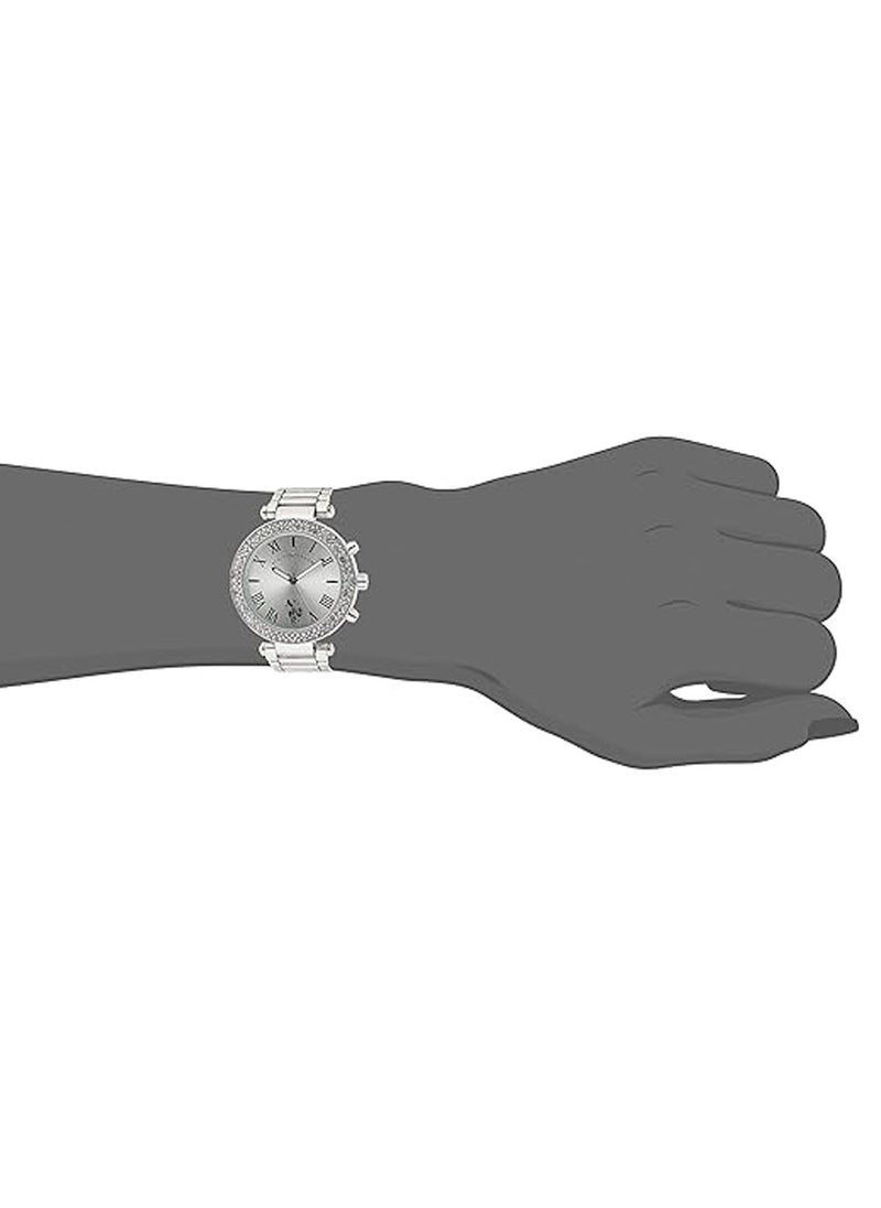 U.S. Polo Assn. Women's Silver Dial Alloy Band Watch - USC40172