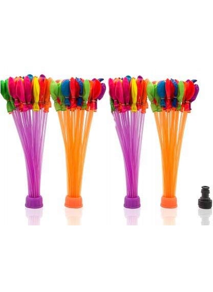 NEXTTECH Plastic Holi Magic Water Balloons For Kids Pack Of 3Multicolor
