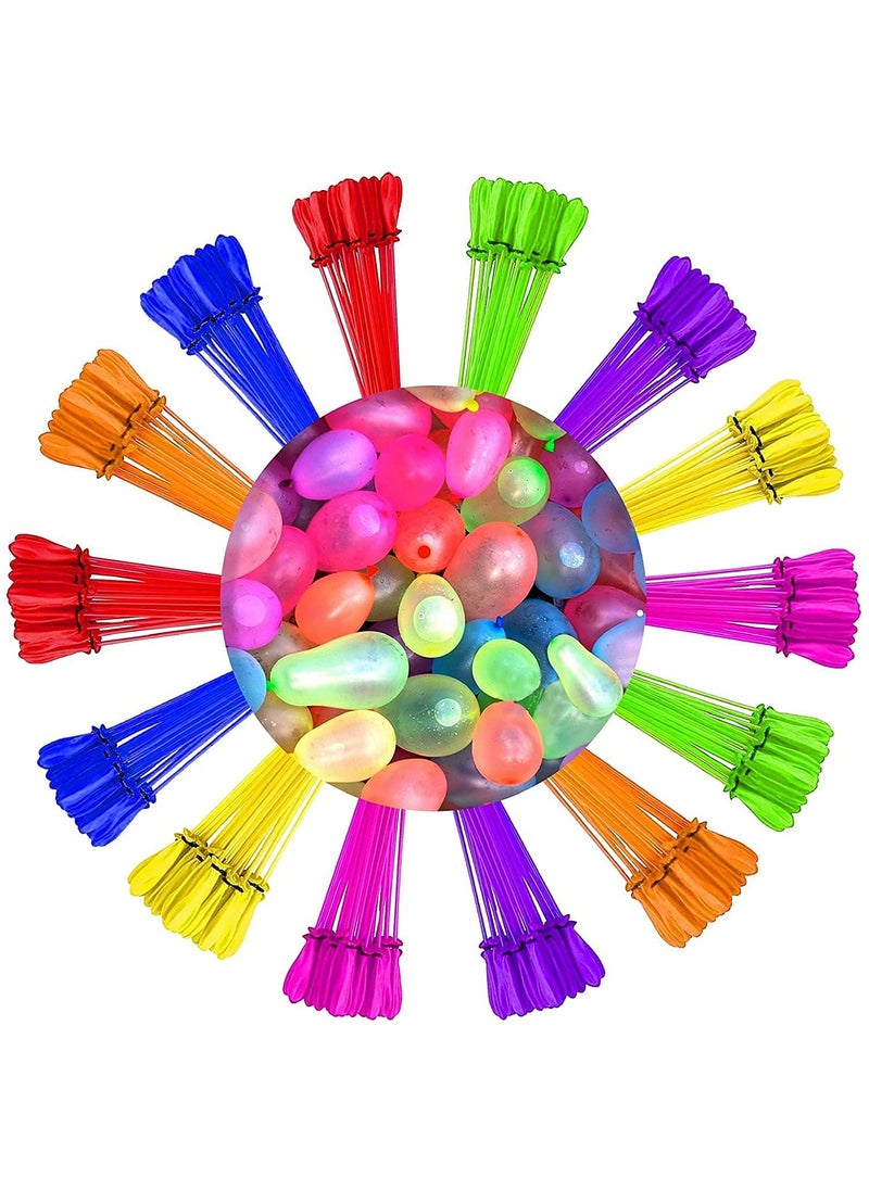 PARTISH Holi Water Magic Balloons l Set of 21 Bunch l 777 Baloons l Multicolour l Quick Fill and Auto Tie in 60 Seconds with Universal Tap Adaptor