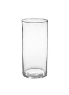 SHOBHANA ENTERPRISES Crystal Clear Glass Cylinder or Terrarium or Decorative Bowl for Home Dcor 4 x 16 inch