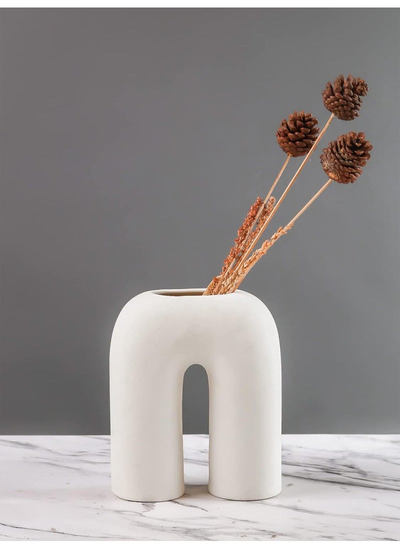Purezento Beautiful Ceramic Decorative Oslo Vases with Unique Quality for Home Decor Center Table Flowers Pot Bedroom Side Corners Living Room Decorationand Party CenterpiecesMulticolor