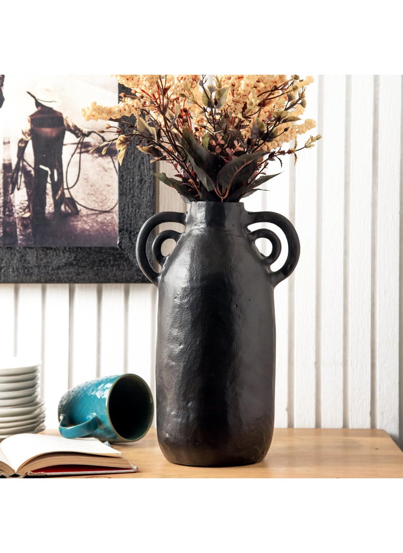 LIVING SHAPES Semus Vase Unique Aluminium Vase for Stunning Home Decor
