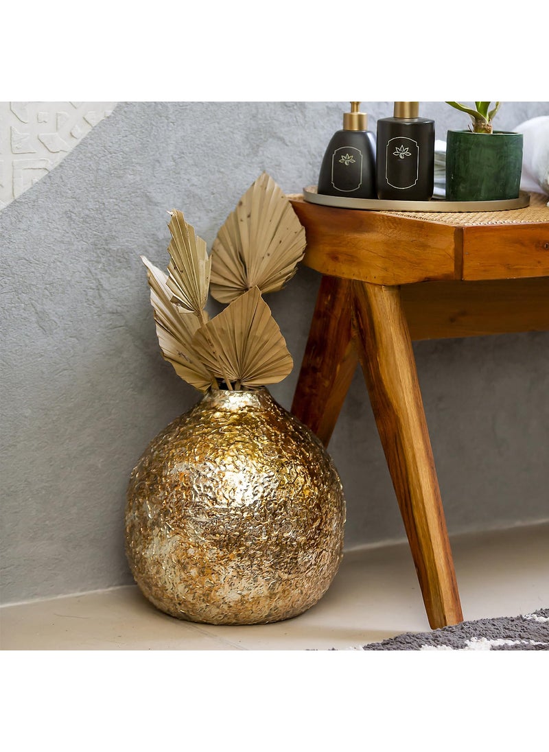 LIVING SHAPES Yahanta Vase Stylish Iron Vase for Home Dcor