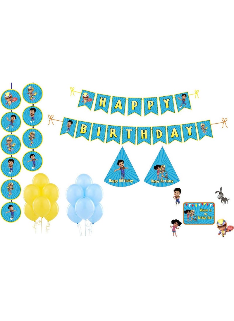 untumble vir The Robot boy Party Supplies Party Pack Multi Color
