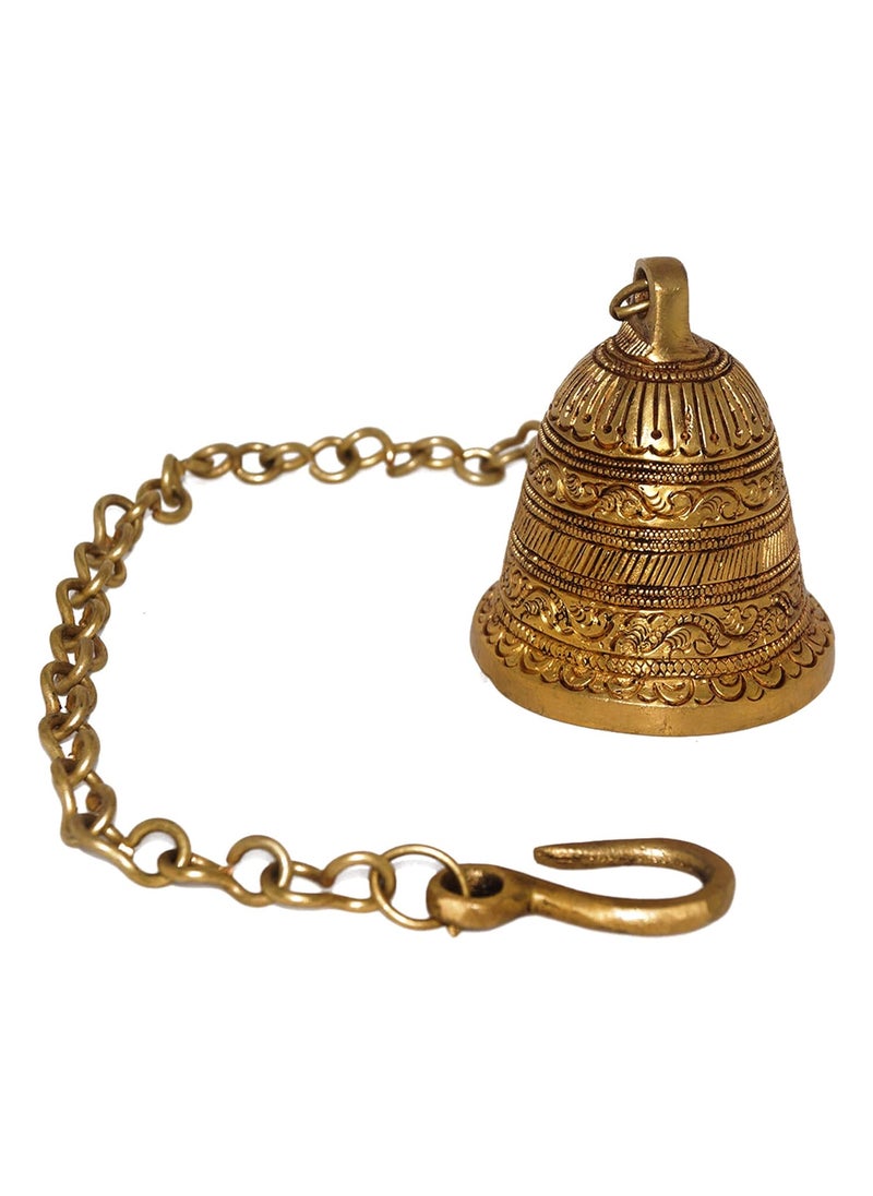 BHARAT HAAT Bell Brass Collectible Handicraft Art