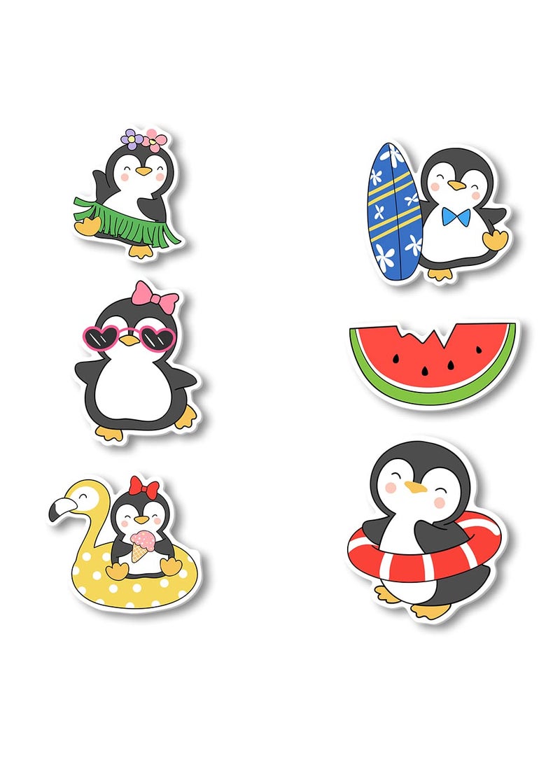REGALOCASILA Little Cute Penguin Kids Toys Fridge Magnet Home Decoration Kitchen Decor Accessories