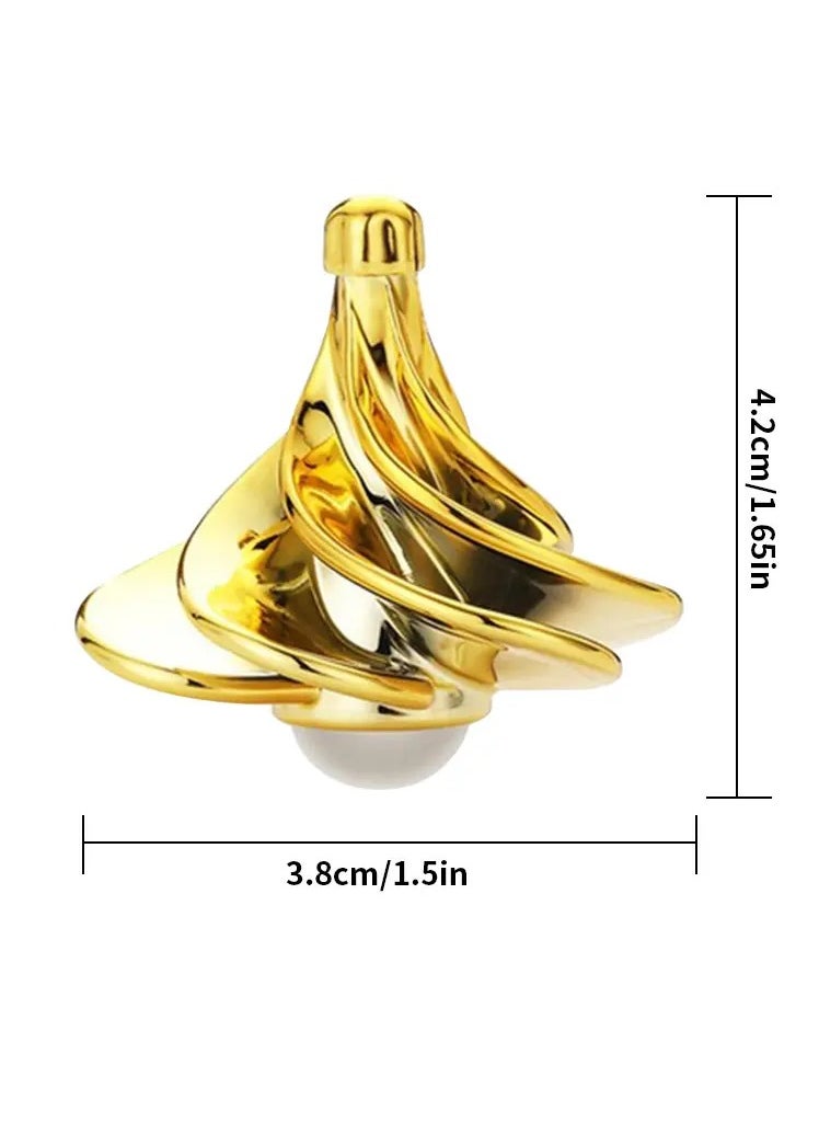 Spinning Top, Wind Gyro, Wind Blow Turn Gyro Desktop Decompression Toys, Airflow Spinning Gyro, Desktop Gyro, Stress Relief Toy