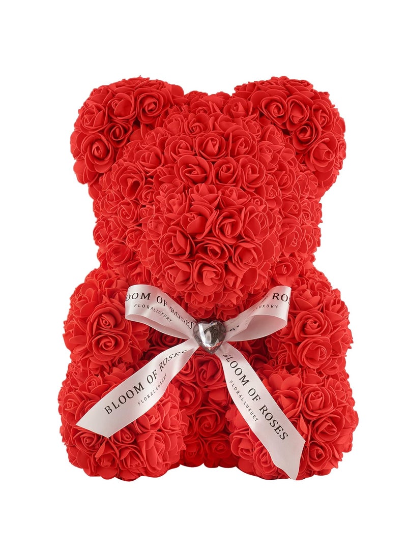RoseBeauty Rose Bear Large Red Rose Bear